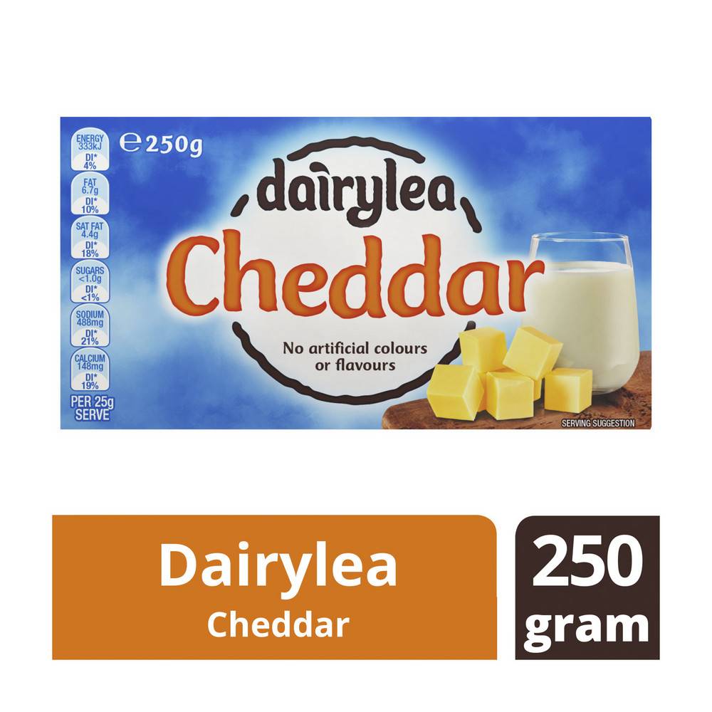 Bega Dairylea Cheddar Cheese Block 250g
