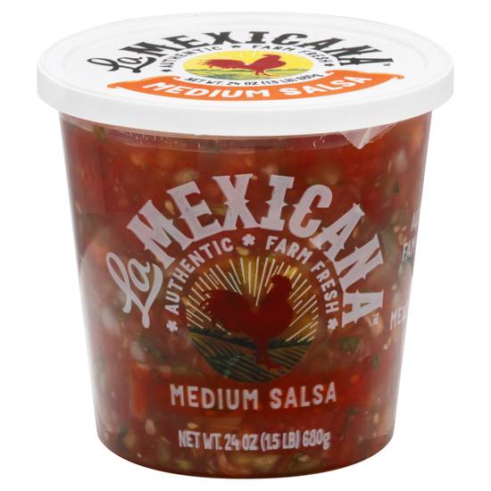 La Mexicana Authentic Farm Fresh Medium Salsa