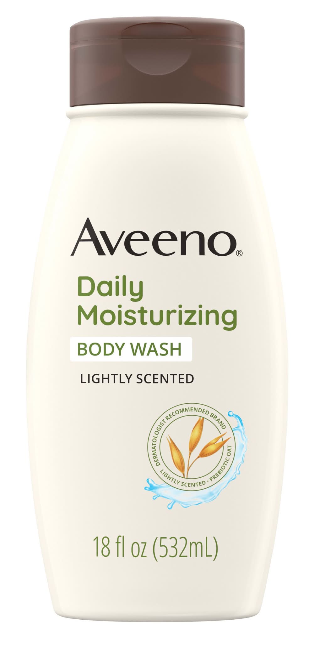 Aveeno Daily Moisturizing Lightly Scented Skin Body Wash (18 fl oz)