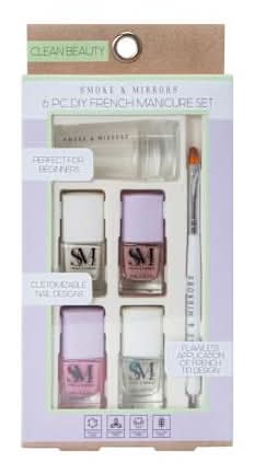 Smoke & Mirrors DIY French Manicure Set 6-Count