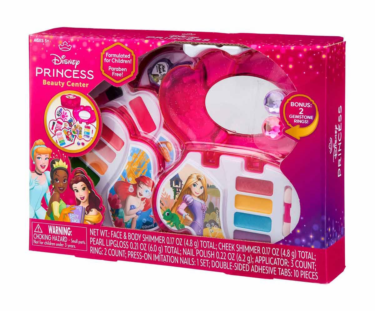 Disney Princess Beauty Center Kids Makeup Play Set