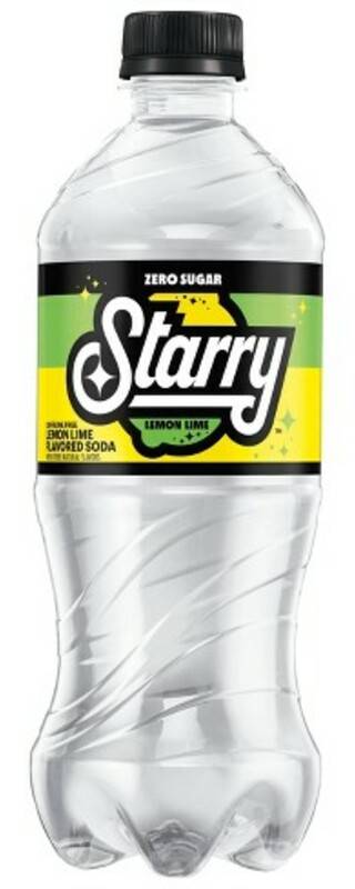 Starry Zero Sugar Lemon Lime Soda 20oz