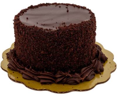 Blackout Cake 4 Inch 2 Layer - Ea