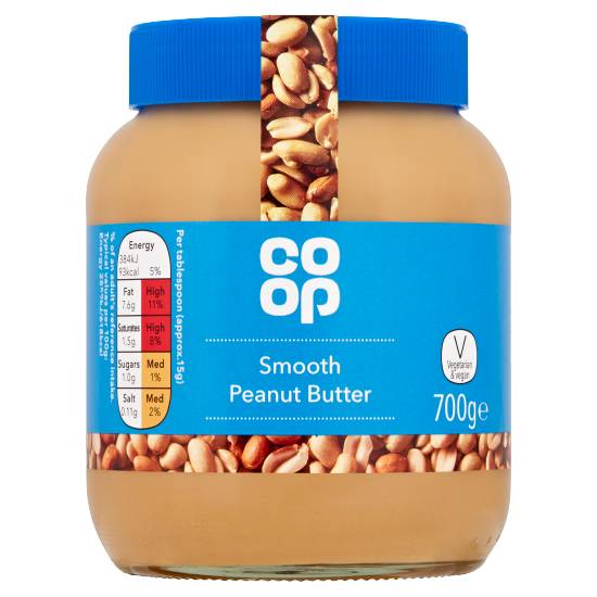 Co-Op Smooth Peanut Butter 700g