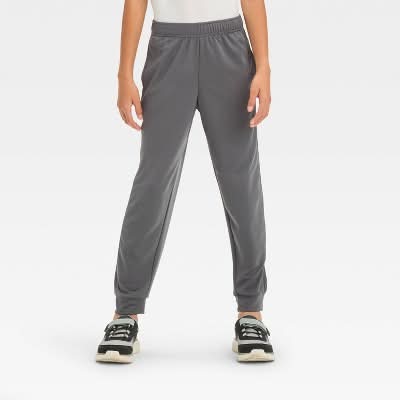 All In Motion Boys' Mesh Jogger Pants, XL, Gray