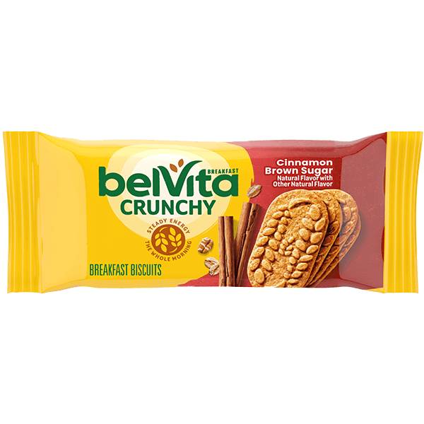 belVita Crunchy Breakfast Biscuits Cinnamon Brown Sugar 1.76oz