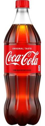 Coca-Cola Soda 1L Bottle