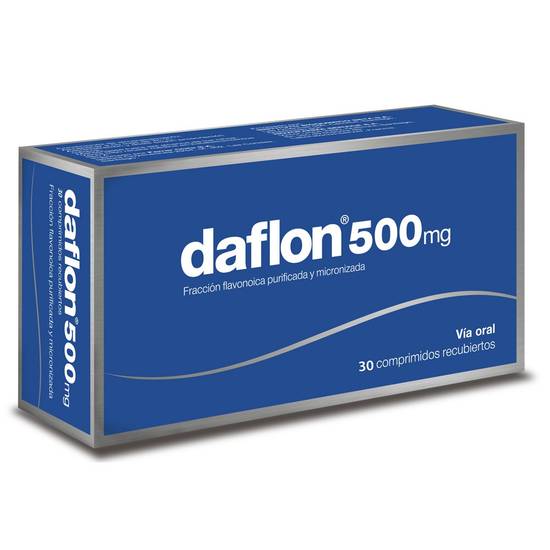 Daflon 500/500 mg 30 Comprimidos Recubiertos