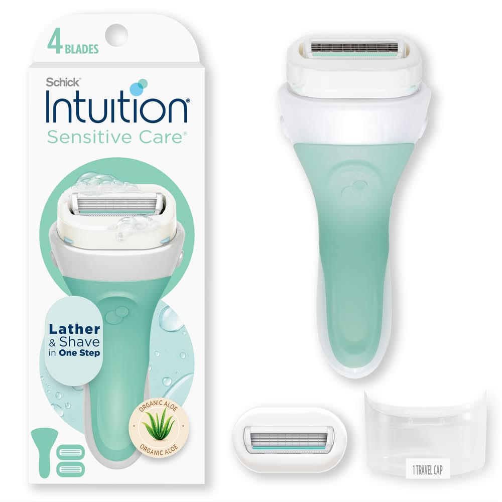 Schick Intuition Sensitive Care Razor Kit, Women