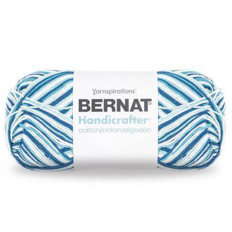 Bernat® Handicrafter® Ombre Yarn, Cotton #4 Medium, 12oz/340g, 573 Yards (Color: Hippi)