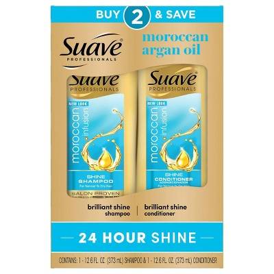 Suave Shine Shampoo and Conditioner (36 fl oz)