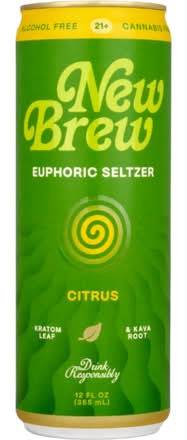 Brew Euphoric Seltzer Citrus 12oz Can
