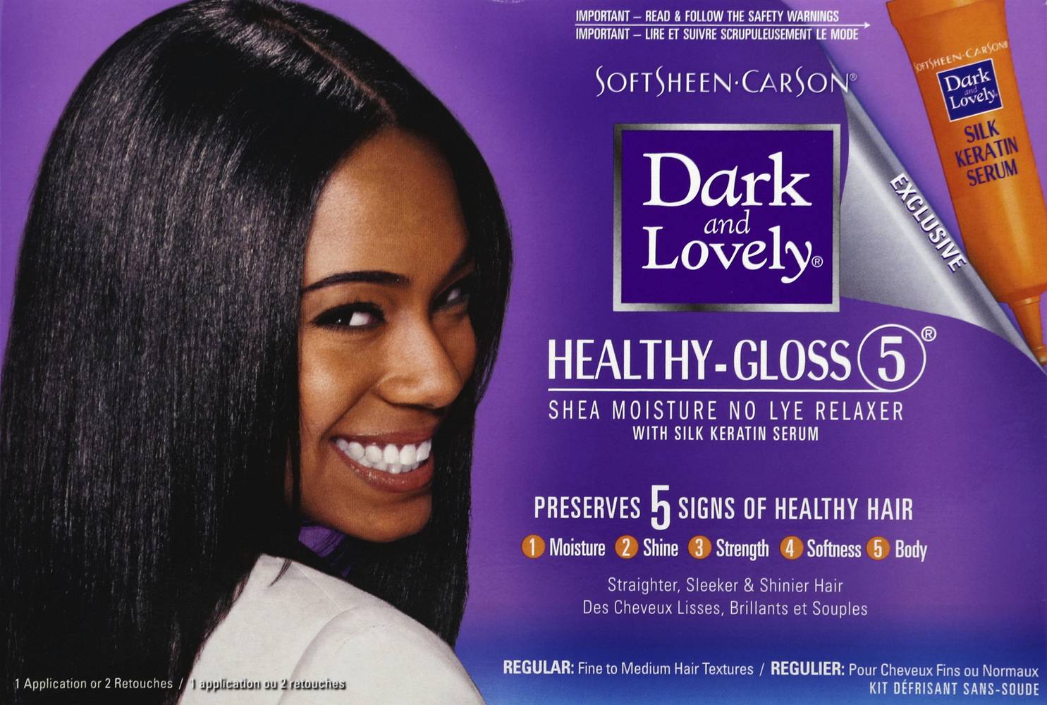 Dark and Lovely Shea Moisture No Lye Regular Relaxer (1.2 lbs)