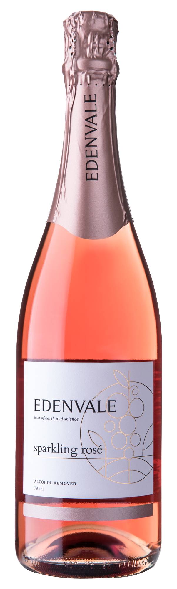Edenvale Low Alcohol 0.5% Sparkling Roses 750ml
