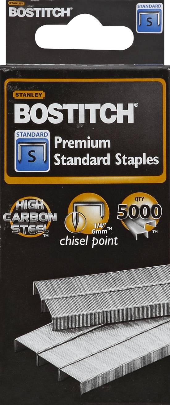 Bostitch Premium Standard Chisel Point 1/4 Inch ( 5000 ct )