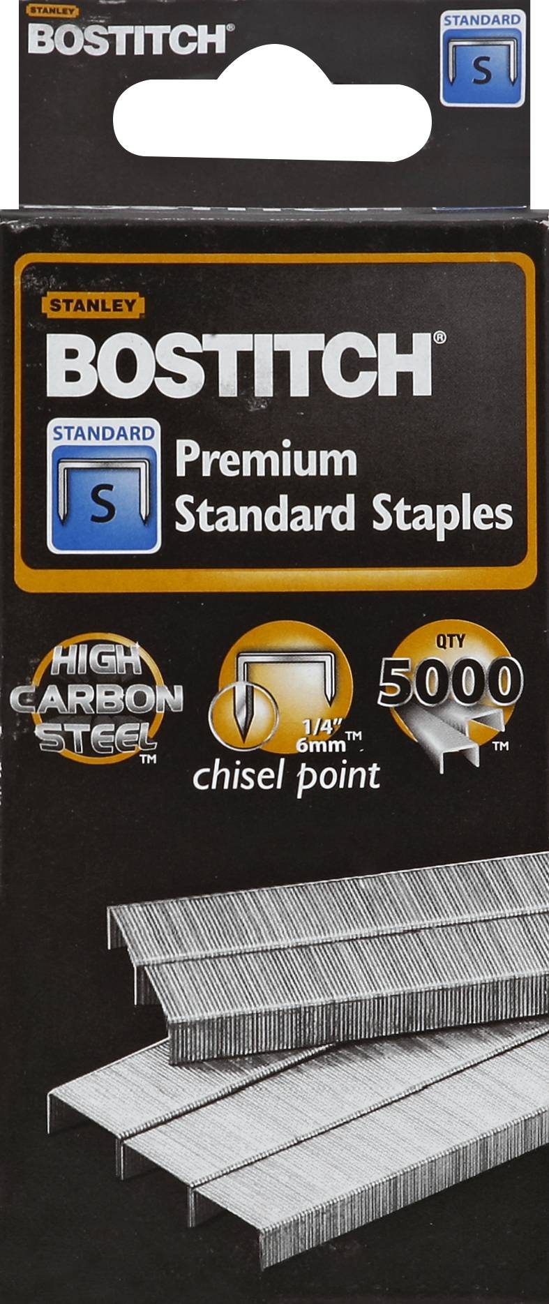 Bostitch Premium Standard Chisel Point 1/4 Inch