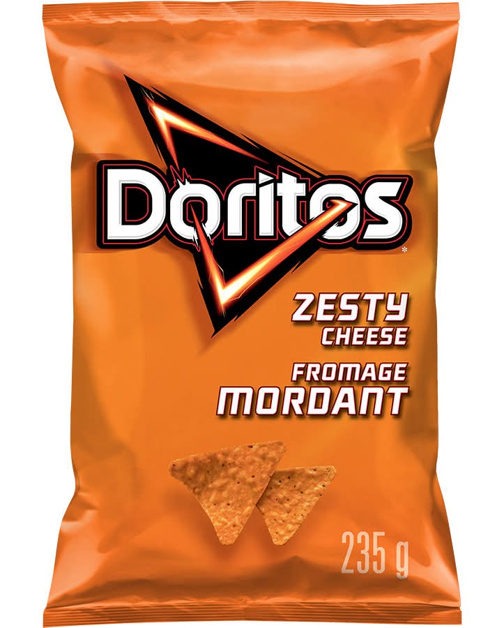 Doritos croustilles de tortilla - tortilla chips (fromage mordant)