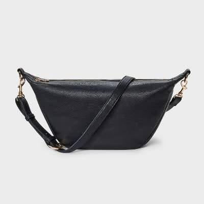 Universal Thread Sling pack Handbag, Black