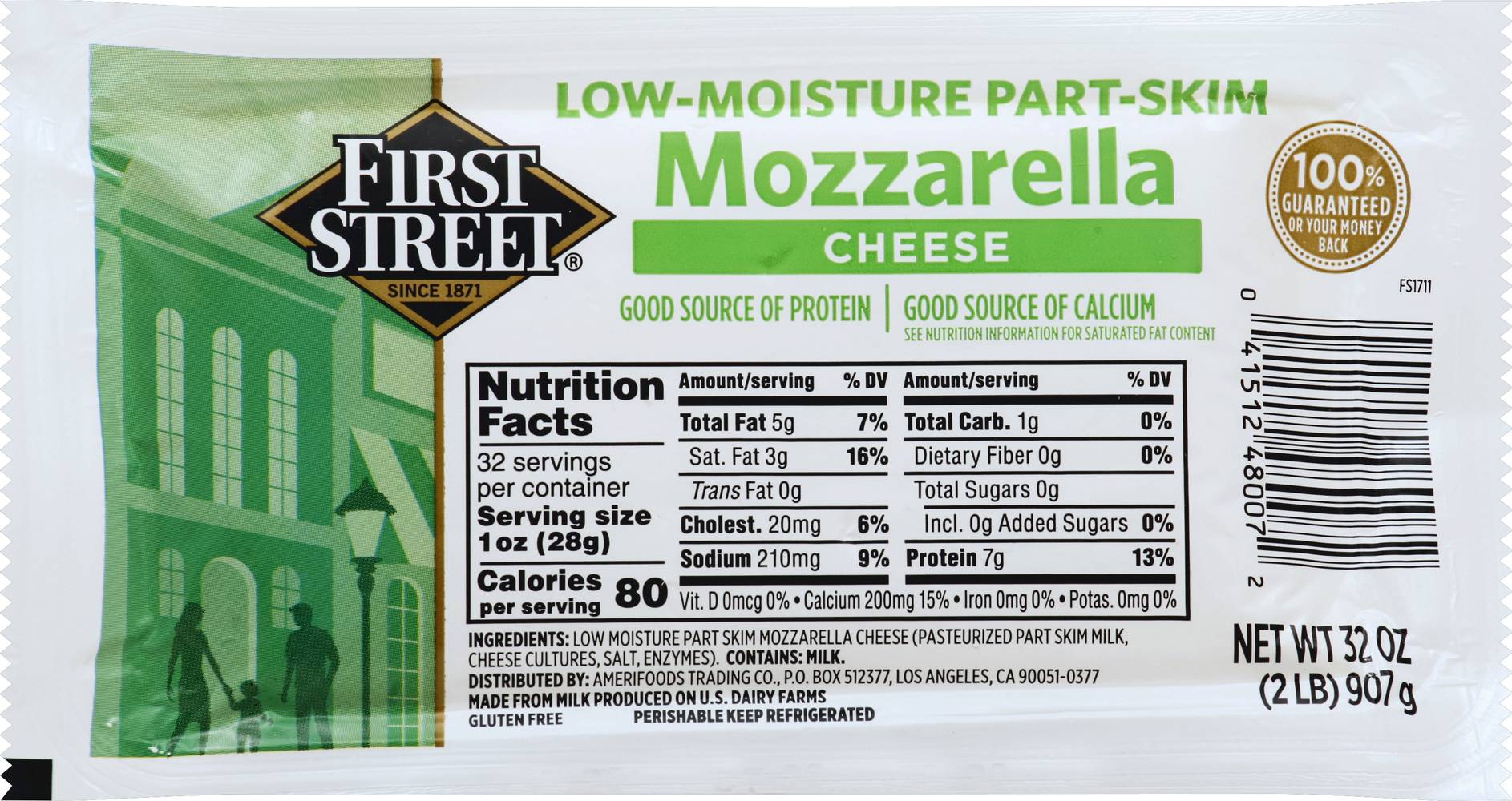 First Street Mozzarella Cheese