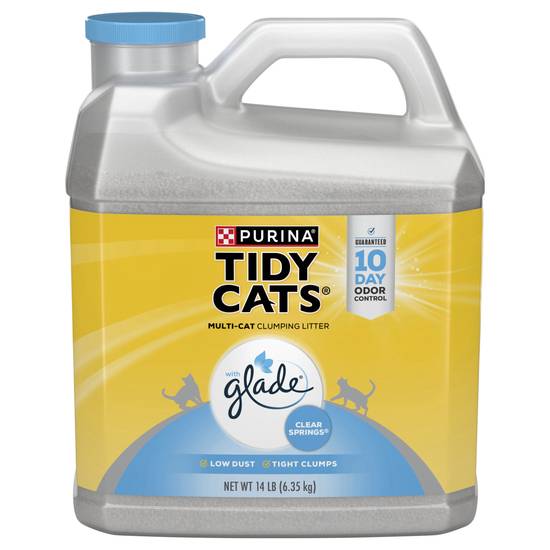 Purina Tidy Cats Clumping Cat Litter Glade Clear Springs