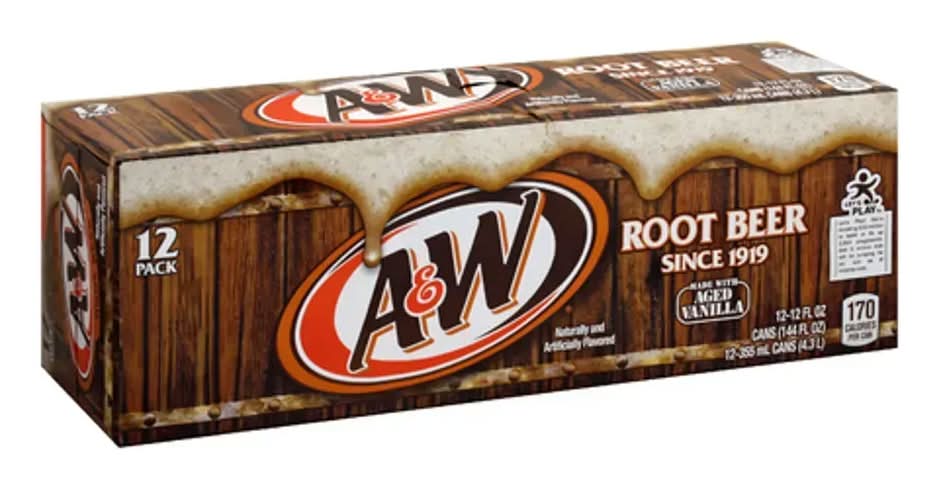 A&W Root Beer - 12 Pack