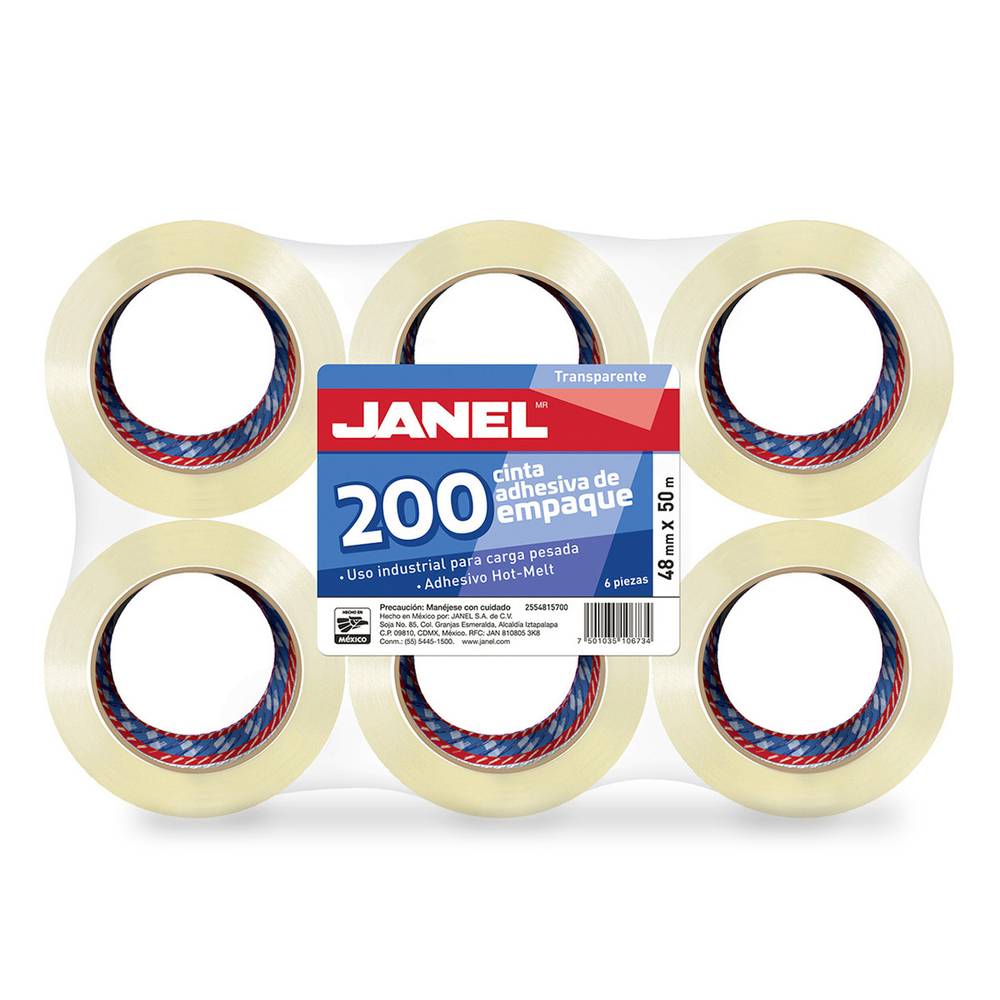 JANEL · Cinta adhesiva transparente (1 kg)