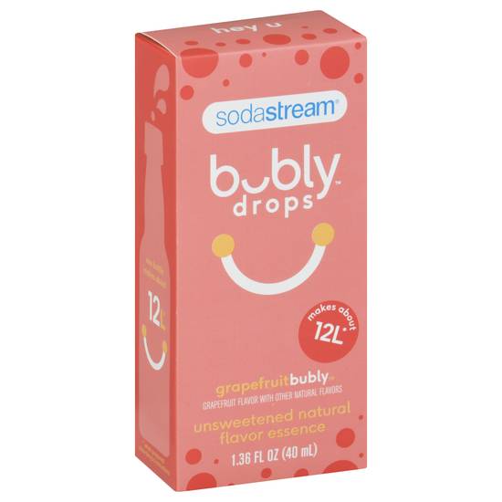 Sodastream Grapefruit Bubly Drops (1.36 fl oz)