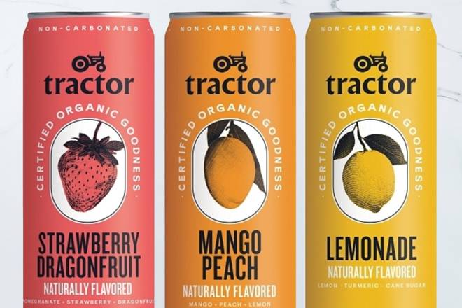 Tractor Organic Cans