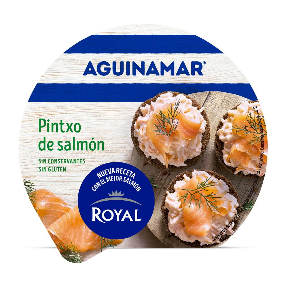 Pintxo de salmón ahumado · Aguinamar (180 g)