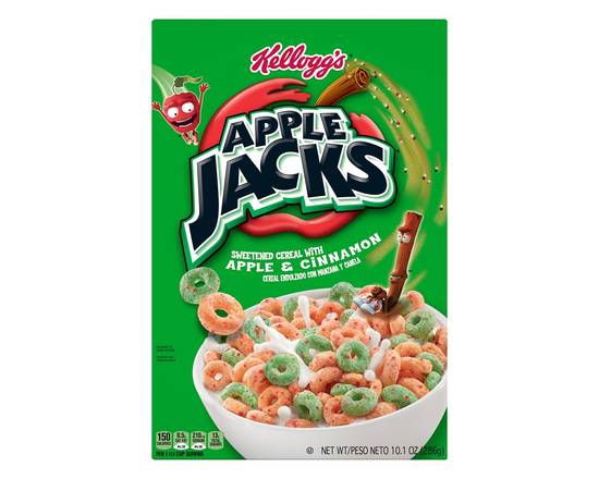 Apple Jacks · Sweetened Cereal with Cinnamon (10.1 oz)