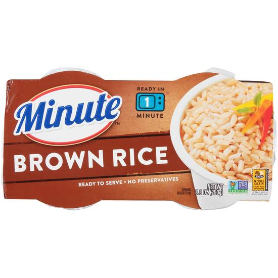 Minute Ready To Serve Brown Rice (2 ct)