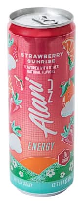 Alani Nu Strawberry Sunrise Energy Drink 12oz