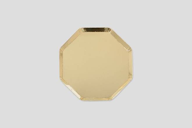 Meri Meri - Gold Small Plates