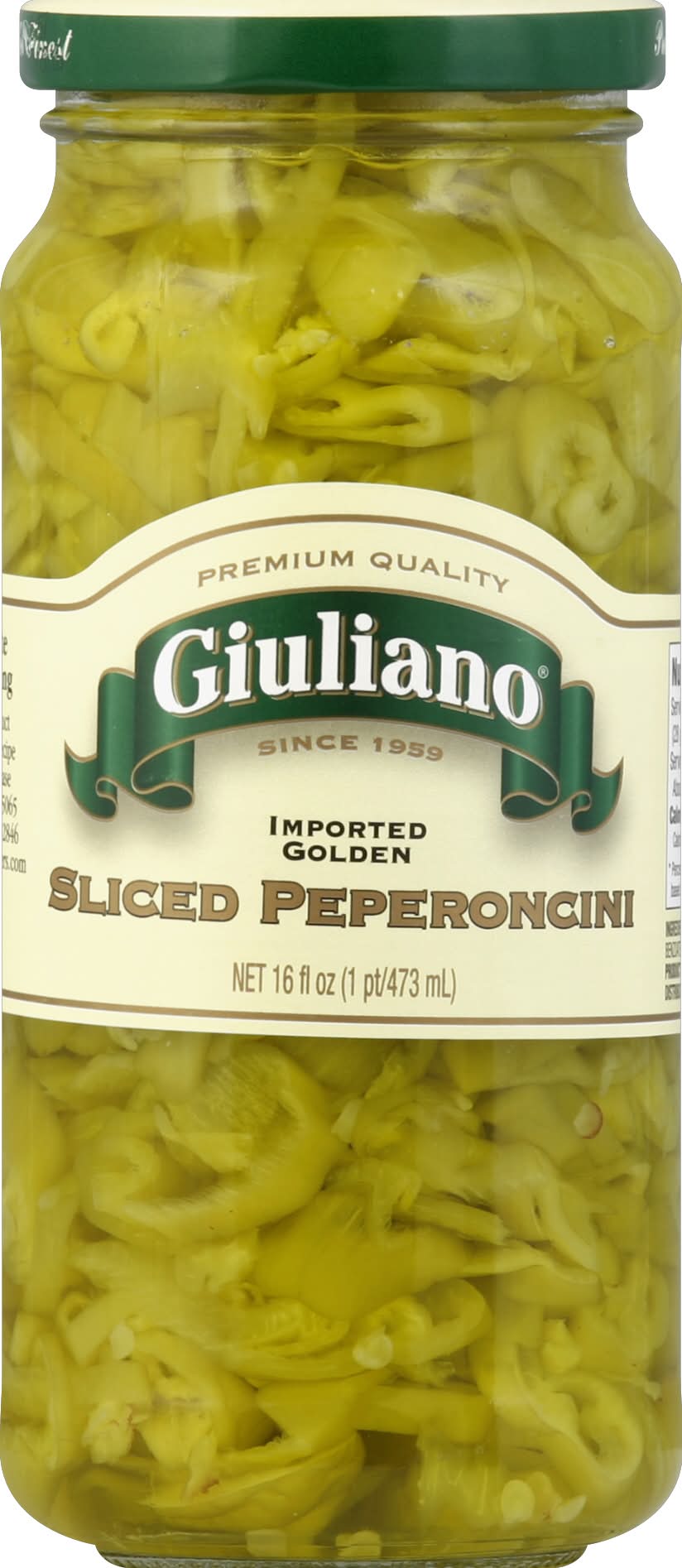 Giuliano Sliced Peperoncini (16 oz)