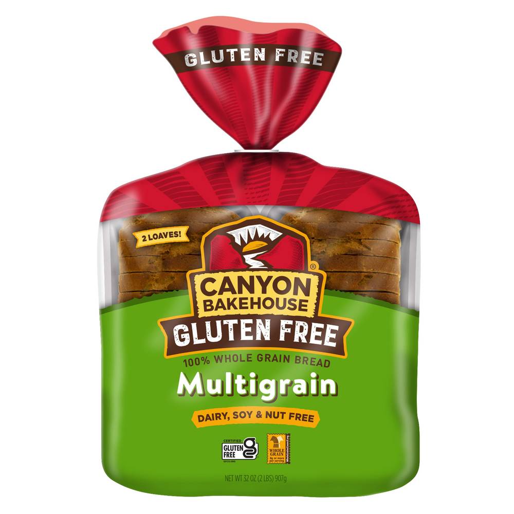 Canyon Bakehouse Gluten-Free 100% Whole Grain Bread, 32 oz