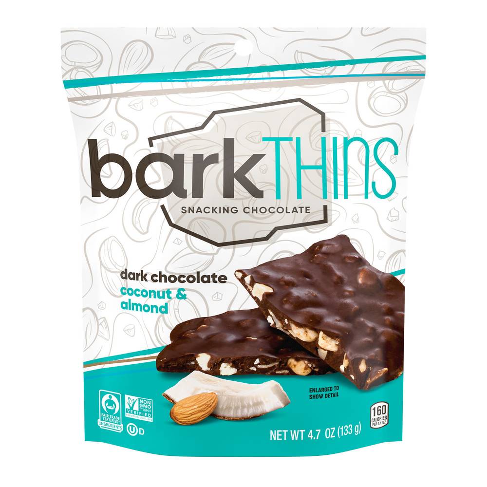 Barkthins Dark Chocolate Coconut & Almond Snacks (4.7 oz)