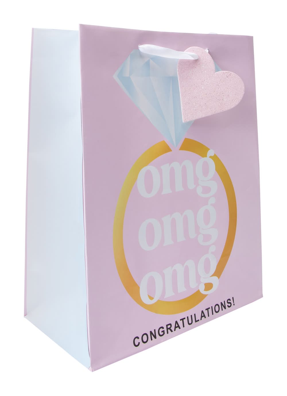 Design Large Gift Bag OMG Congrats