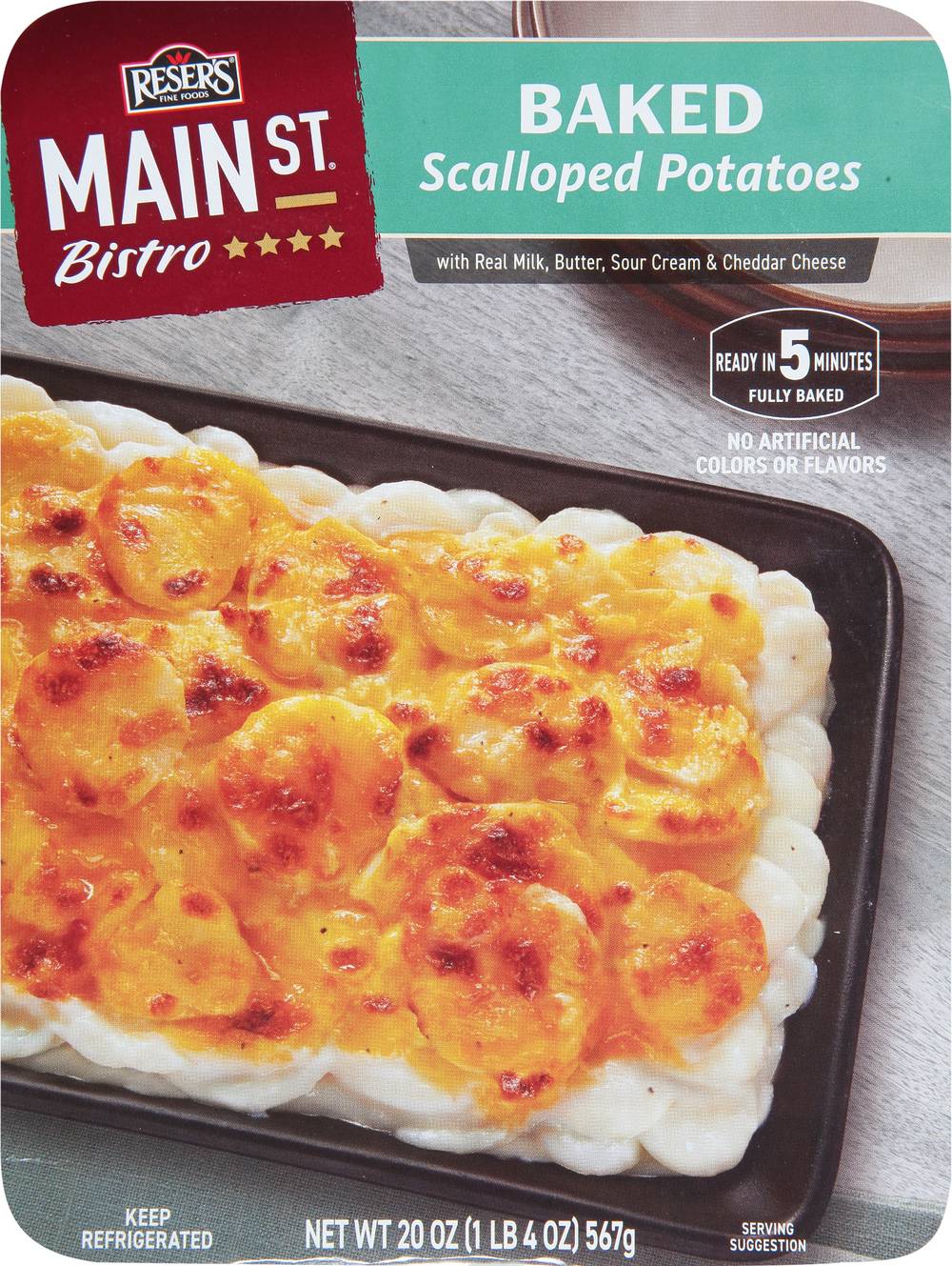 Reser's Fine Foods Main St Bistro Baked Scalloped Potatoes (1.25 lbs)