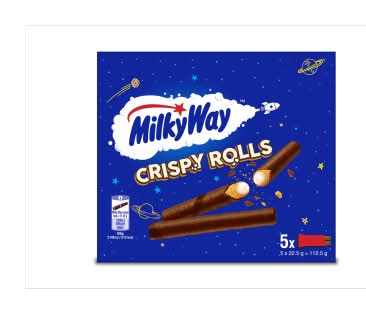 Milky Way Crispy Rolls Multipack Chocolate Bars (5 x 22.5g)