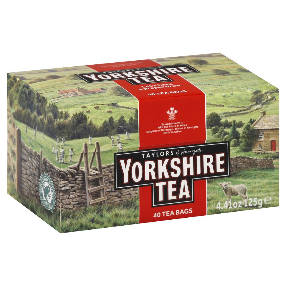 Yorkshire Tea Bags 40 Ea