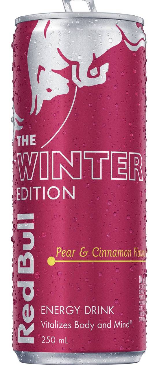 Red Bull Winter Edition Pear & Cinnamon 250ml