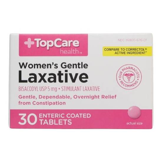 Topcare Laxative Bisacodyl 5 mg Tablets (30 ct)