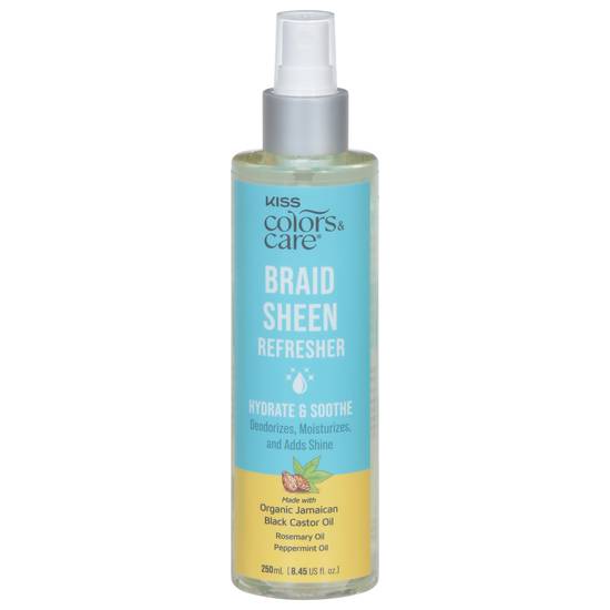 Kiss Colors & Care Refresher Hydrate & Soothe Braid Sheen