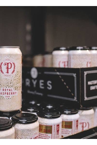 Pryes Brewing Royal Raspberry Sour Beer (4 ct, 16 oz)