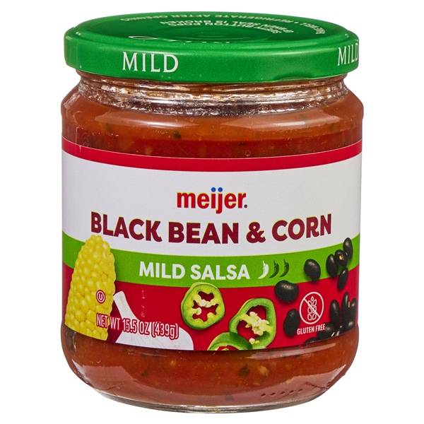 Meijer Mild Black Bean & Corn Salsa (15.5 oz)