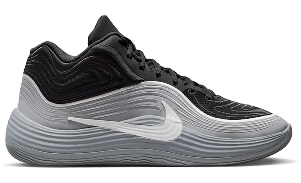 Nike Adult's Precision 8 Mid Basketball Shoes, Black / Grey, M 08.5 / W 10