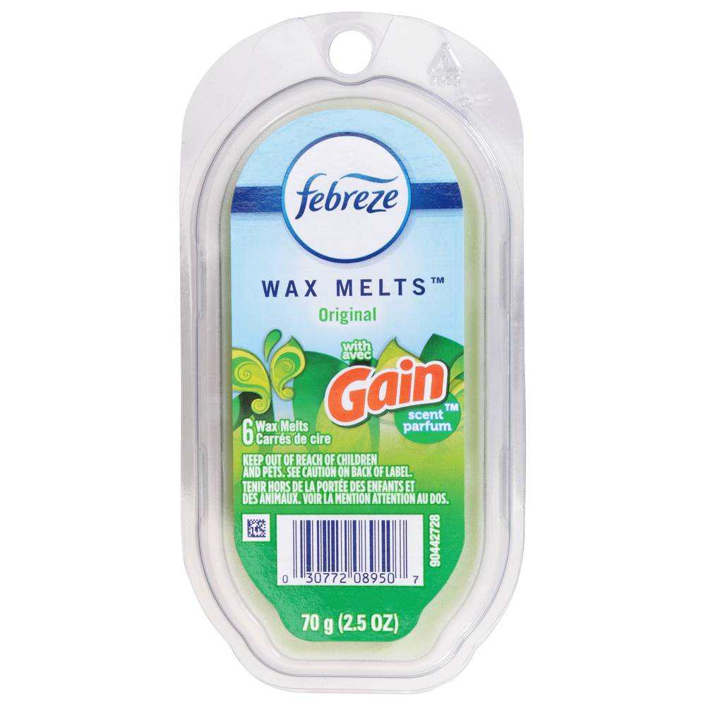 Febreze Gain Scent Parfum Original Wax Melts (6 ct)