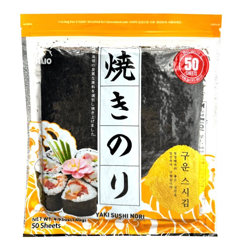 Haio Yaki Sushi Nori Sheets (4.93 oz, 50 ct)