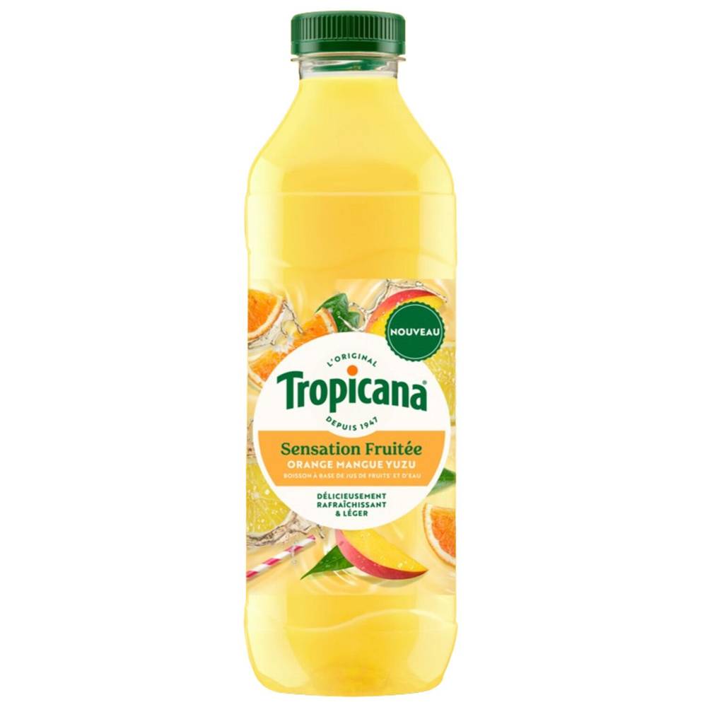 Tropicana - Boisson fruitée, orange - mangue - yuzu (1L)