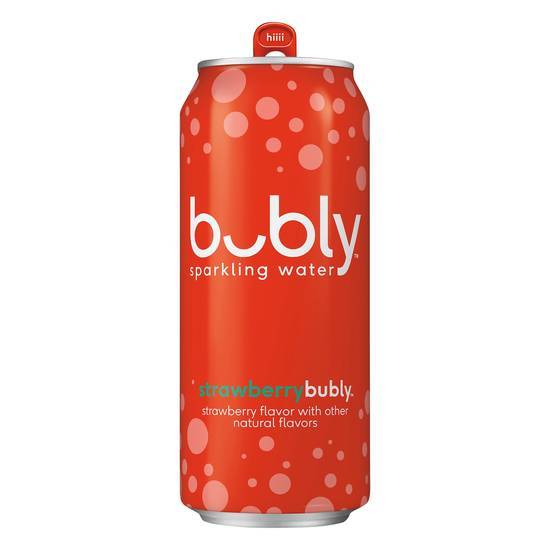 Bubly Sparkling Water (16 fl oz) (strawberry)